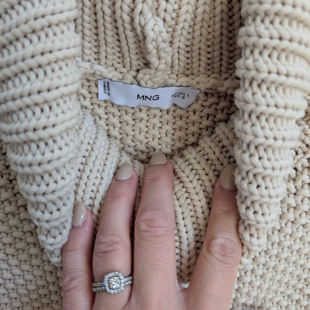 MNG Chunky Knit Gilet Vest - Picture 8 of 9